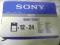 BATERIE SONY D-R20 12X2 NOWE