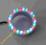 RING 24 LED RBG ZMIENNY - ELEGANCKA LAMPA DO OCZKA