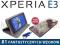 Etui na telefon do Sony Xperia E3 + RYSIK