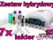ZESTAW DO PAZNOKCI HYBRYDOWY LAMPA UV LAKIERY x7
