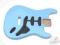 Korpus typ STRAT - Sonic Blue (olcha, SB, nitro sa