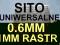 SITO UNIWERSALNE 0.6MM - RASTR 1MM -REBALL JAKOŚĆ!