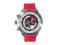 BRENATT MODNY ZEGAREK NOWY SILVER/RED BOYFRIEND