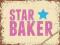 Metalowy szyld Star Baker