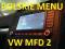 POLSKI JĘZYK VOLKSWAGEN MFD 2 DVD DX MAPA VW