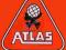 Naklejka na żuraw ATLAS 190x170
