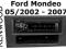 KENWOOD RADIO AUX USB RAMKA ZŁĄCZE ISO FORD MONDEO