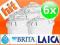 6X FILTR AWF102 typu BRITA MAXTRA DAFI UNIMAX ANNA