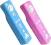 Wii 2x silikonowe etui na Wiimota PINK &amp; BLUE