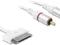 DELOCK Kabel Audio iPhone/iPod/iPad-2xChinch 1m