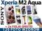 Case na telefon do Sony Xperia M2 Aqua +2x FOLIA