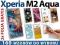 Case na telefon do Sony Xperia M2 Aqua +2x FOLIA