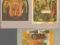pocztówki MITOLOGIA BIBLIJNA Anioły na ikonach x 3