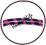 HULA HOOP HOOPING4LIFE PURPUROWY I CZARNY 101CM