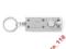 Brelok z diodą LED srebrny 2122