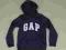 NOWA Bluza GAP granatowa z kapturem z USA 6-7 lat