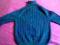 Marynarski sweter, 100% wełna, nowy, L, 188 cm