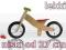 Drewniany rowerek biegowy siodełko od 27 - 37 cm