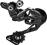 Shimano Deore RD-M610 Shadow 10-sp czarna/SGS/2014