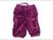 0-3 56/62 spodnie welurowe fioletowe + GRATIS