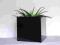 ekskluzywna Donica  ze stali, 40x40x40, CZARNA !!!