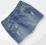 *_DENIM_* jeansowa spódnica z dziurami__CUDO__134