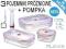 3 POJEMNIKI PRÓŻNIOWE Vacuumsaver + POMPKA [F670