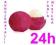EOS Lip Balm Balsam do ust błyszczyk RASPBERRY