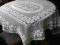 ŚLICZNY KORONKOWY OBRUS 160 x 120 cm !!!
