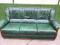 # STYLOWA 3 OSOBOWA sofa ~ SKÓRA zielona ~ SPRAWDŹ