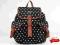 Polski Plecak Szkolny Vintage Aztec Plecaki kropki