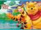 Disney Winnie the Pooh Zeszyt papierów kolorowy A4