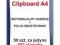 Clipboardy z nadrukiem 50 szt. + PROJEKT GRATIS