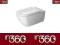 Duravit Happy D.2 Miska toaletowa 2550090000 WaWa