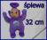 TELETUBISIE TINKY WINKY 32 cm SPIEWA fioletowy