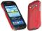Czerwony Rubber case Samsung Galaxy Xcover 2 S7710