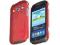 Red Rubber case Samsung Galaxy Xcover 2 S7710 +fol