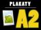 PLAKAT PLAKATY A2 | 10 szt. | 180g | DRUK 24h