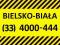 (33) 4000-444 # cesja Play abo1zł/mc Bielsko Biała