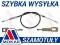 LINKA HAMULCA RĘCZNEGO MERCEDES W124 85-96 TYŁ