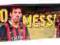 tabliczka metal FC Barcelona 28x13 Messi 4fanatic