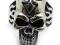 ROCK SHOCK Iron Cross Pierścień Arrow Skull 25