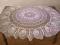 Piękny szydełkowy obrus śr.140cm