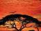 Zachód (Afrykański Słoń) - plakat 61x91,5 cm