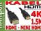 KABEL MINI HDMI - HDMI 1,5m GOLD v1.4 FULL HD 4K