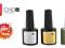 ZESTAW CND SHELLAC BASE + TOP+ STEEL GAZE 7,3 ML !