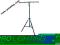 Wysoki statyw z poprzeczką STV-40A aluminiowy 3,4m