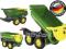 Przyczepa wywrotka kiper Rolly Toys John Deere