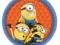 Talerzyki urodzinowe Minionki Minions 23 cm 8szt