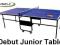 STÓŁ DO TENISA STOŁOWEGO DEBUT JUNIOR TENIS